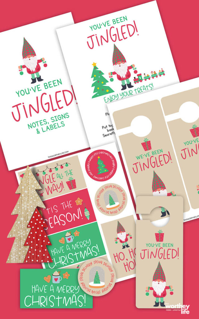You've Been Jingled Printables