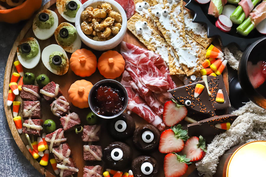 Spooky Charcuterie Board