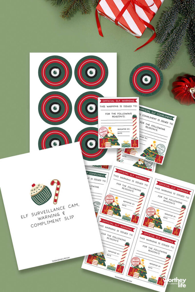 Elf Cam Printables