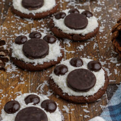 No Bake Polar Bear Paws Cookies