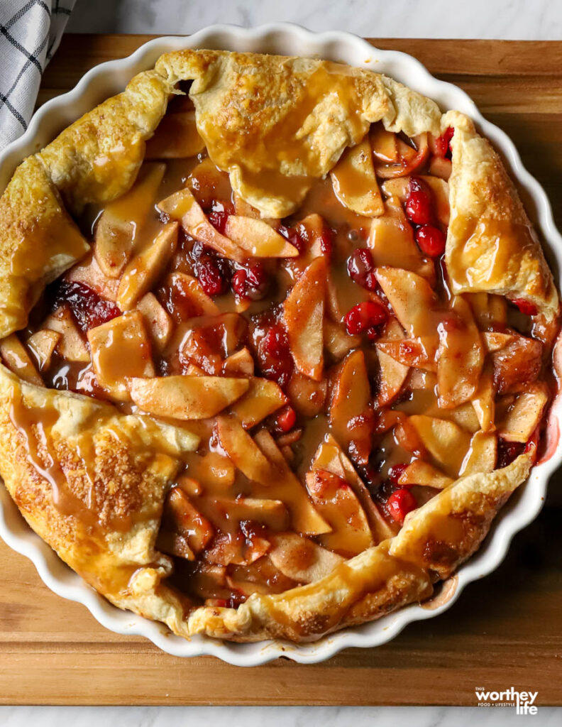 Apple Galette with Puff Pastry