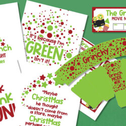 The Grinch Movie Night printables