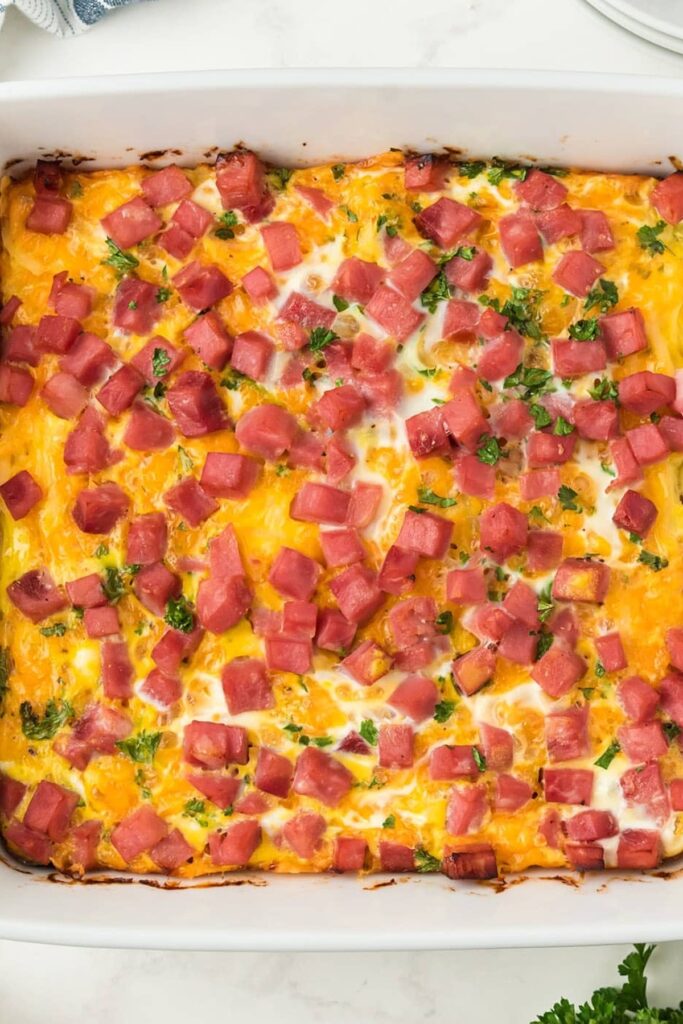 Breakfast Casserole With Ham