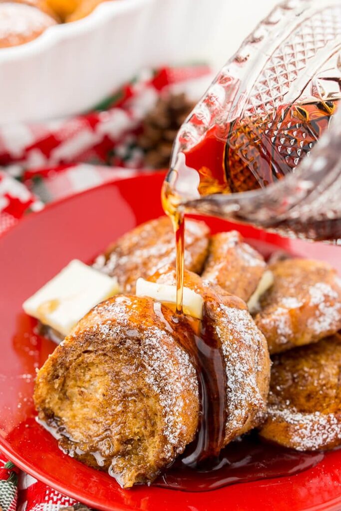 Gingerbread French Toast Bake