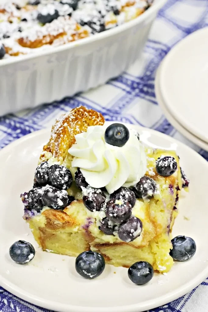 Blueberry Croissant Bake