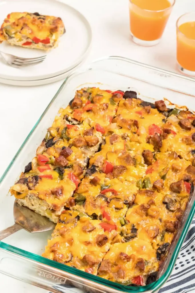 Fajita Breakfast Casserole