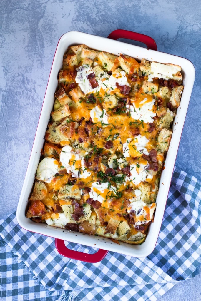 Everything Bagel Casserole