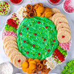 grinch frosting board