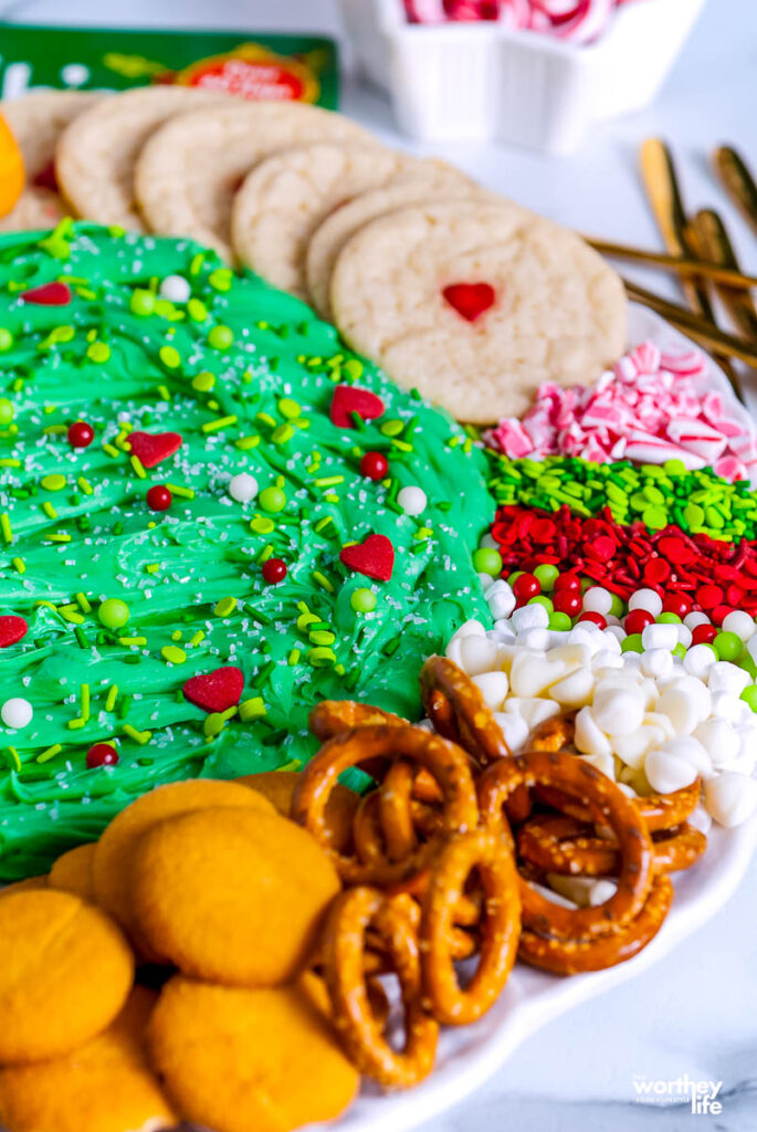 Grinch Food Board