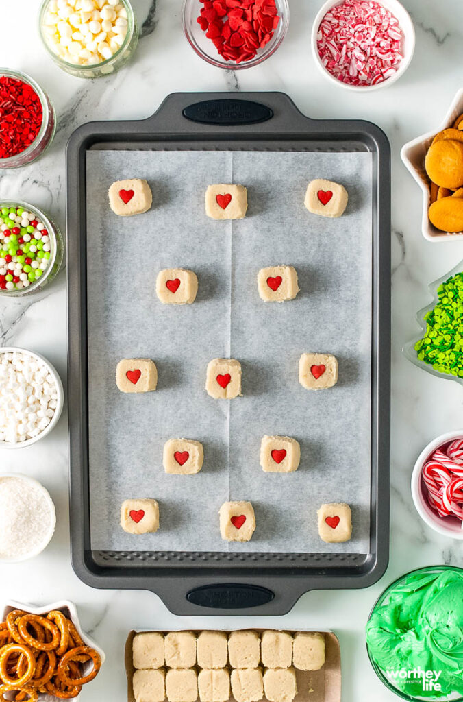 Directions on making the sugar cookies