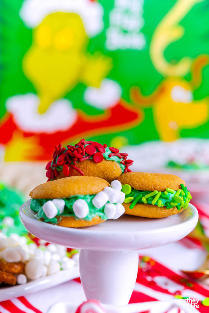 Grinch themed treats