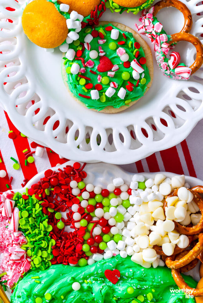 Grinch themed treats