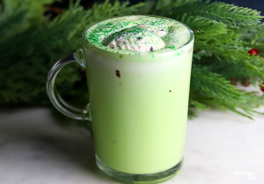 Christmas Hot Cocoa recipe for The Grinch