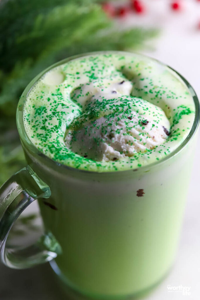 Christmas Hot Cocoa recipe for The Grinch