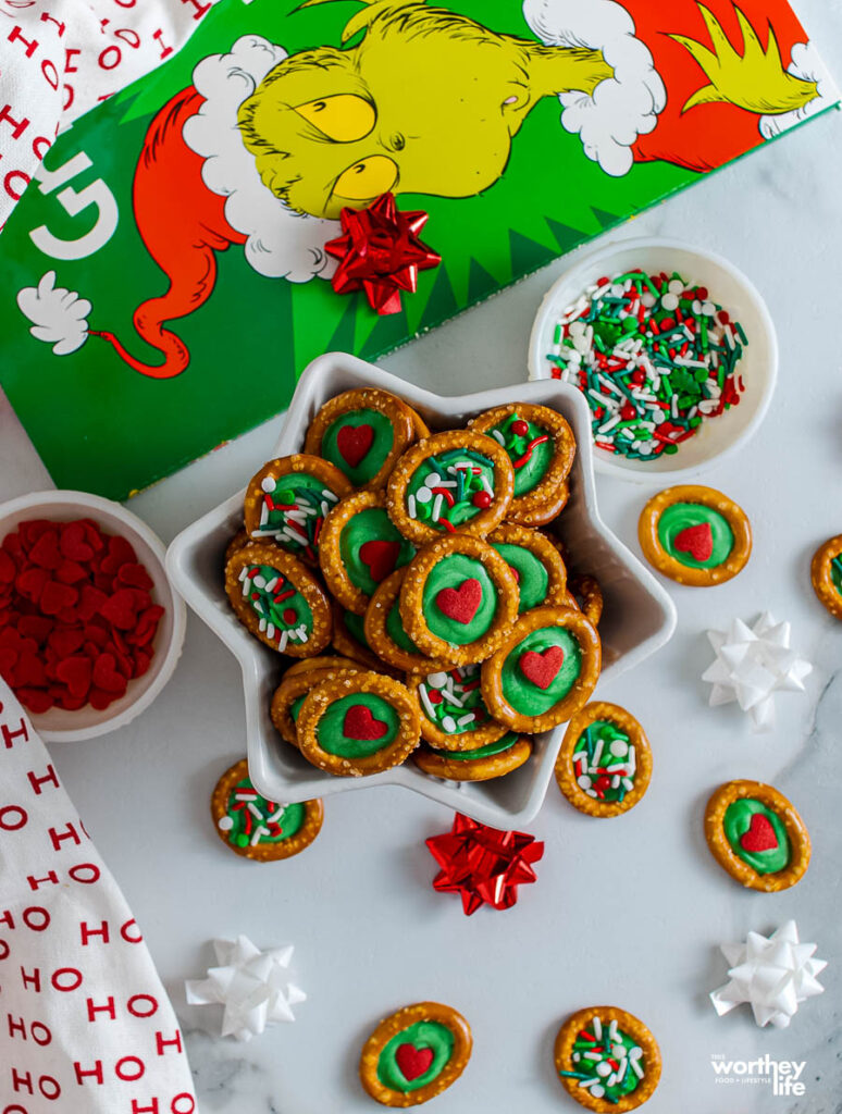 Grinch holiday treats