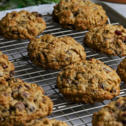 Oatmeal Cranberry Chocolate Chip Cookies