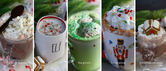 Themed Christmas Hot Cocoa Recipes