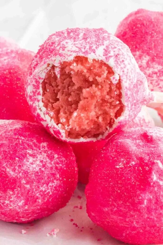 Pink Cake Pops 