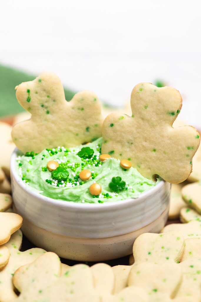 St Patrick Cookies & Dip 