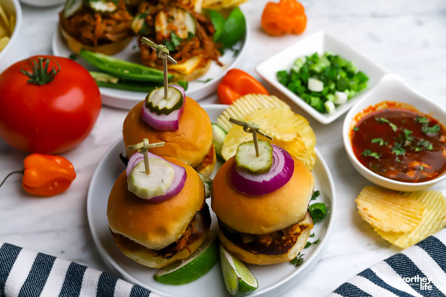 Pork Birria Sliders