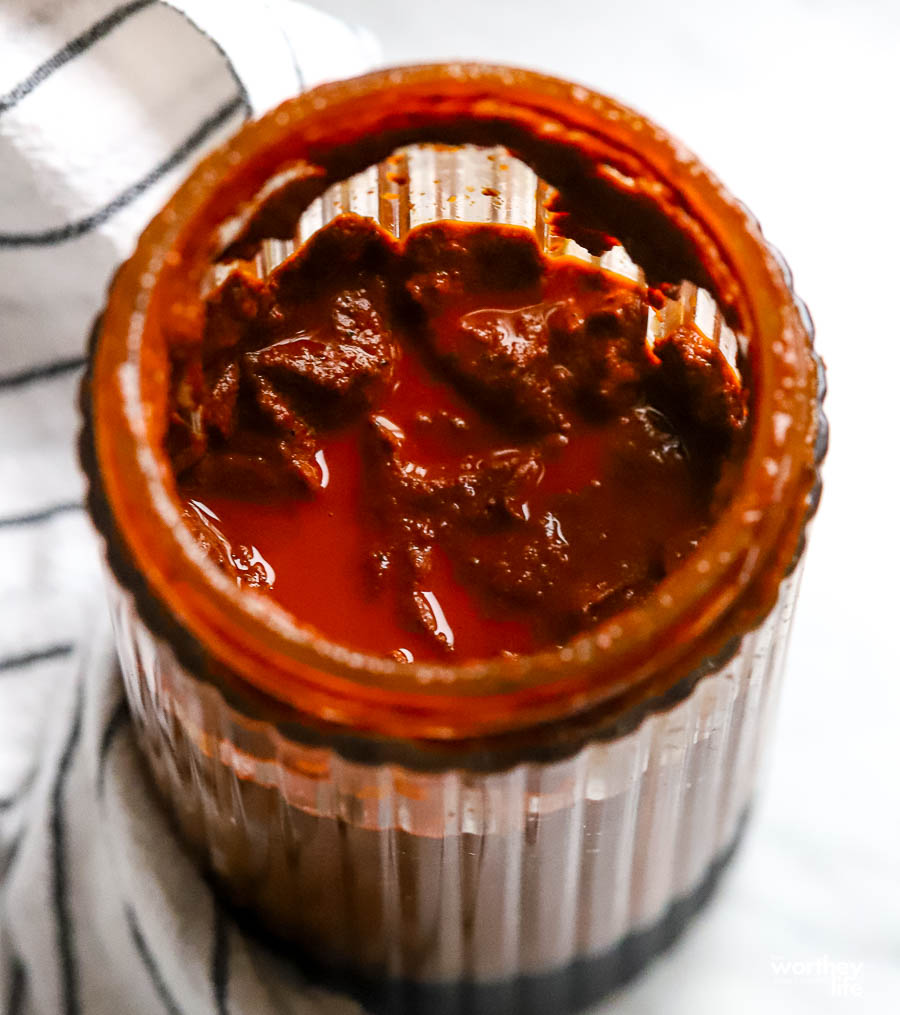 Birria Sauce in Beast Blender