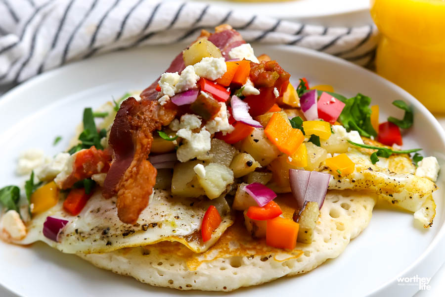 Breakfast Pancake Tacos