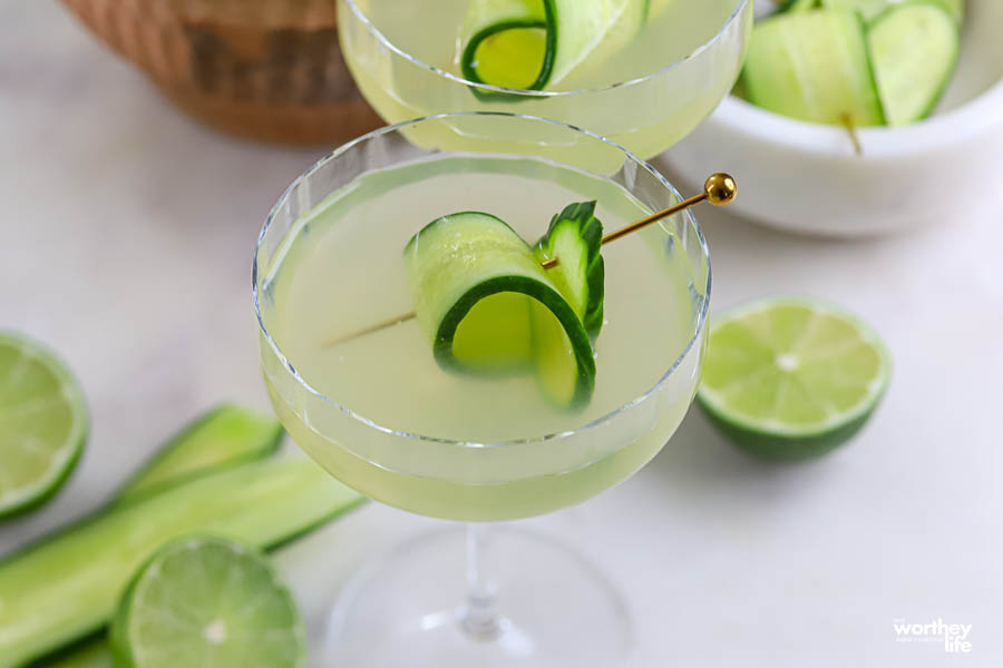 Cucumber Gin Gimlet