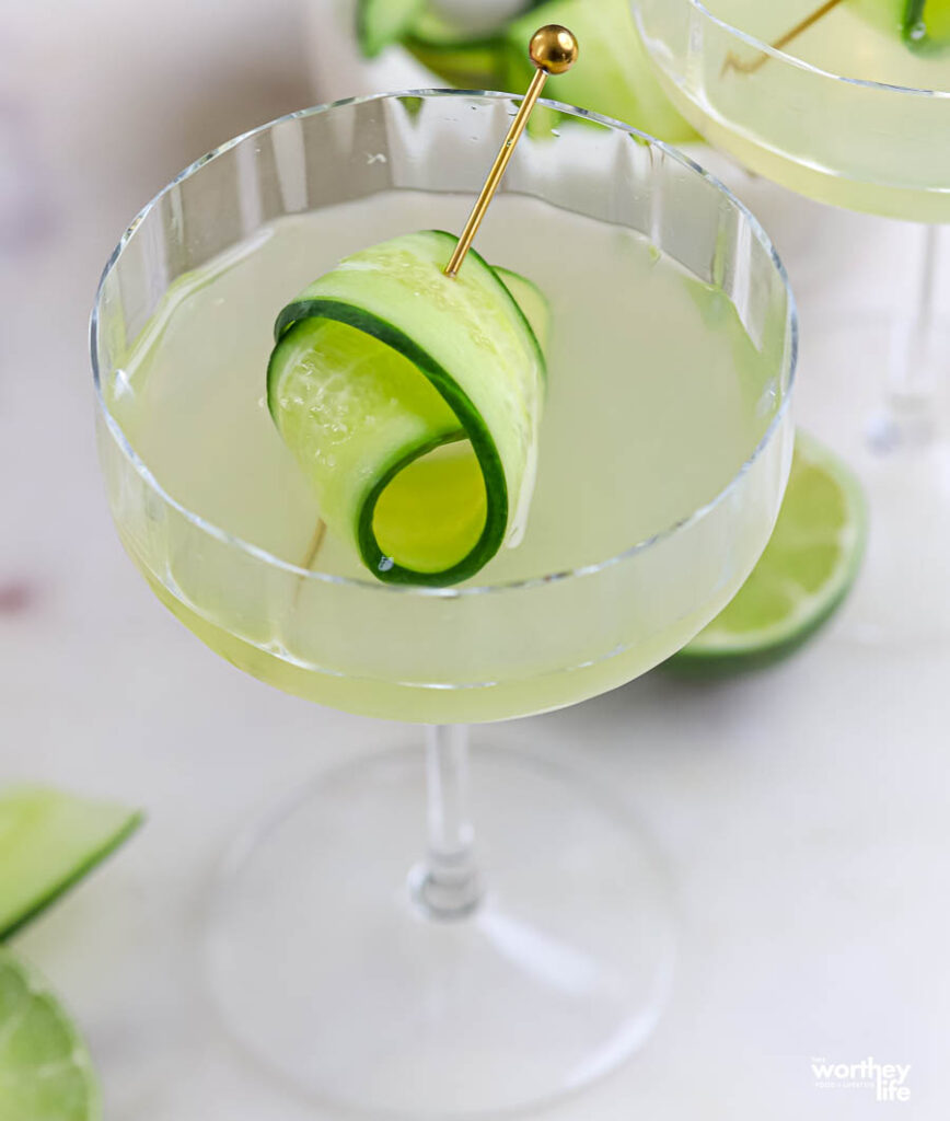 Cucumber Gin Gimlet