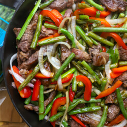 How to make Green Bean Beef Steak Stir Fry 