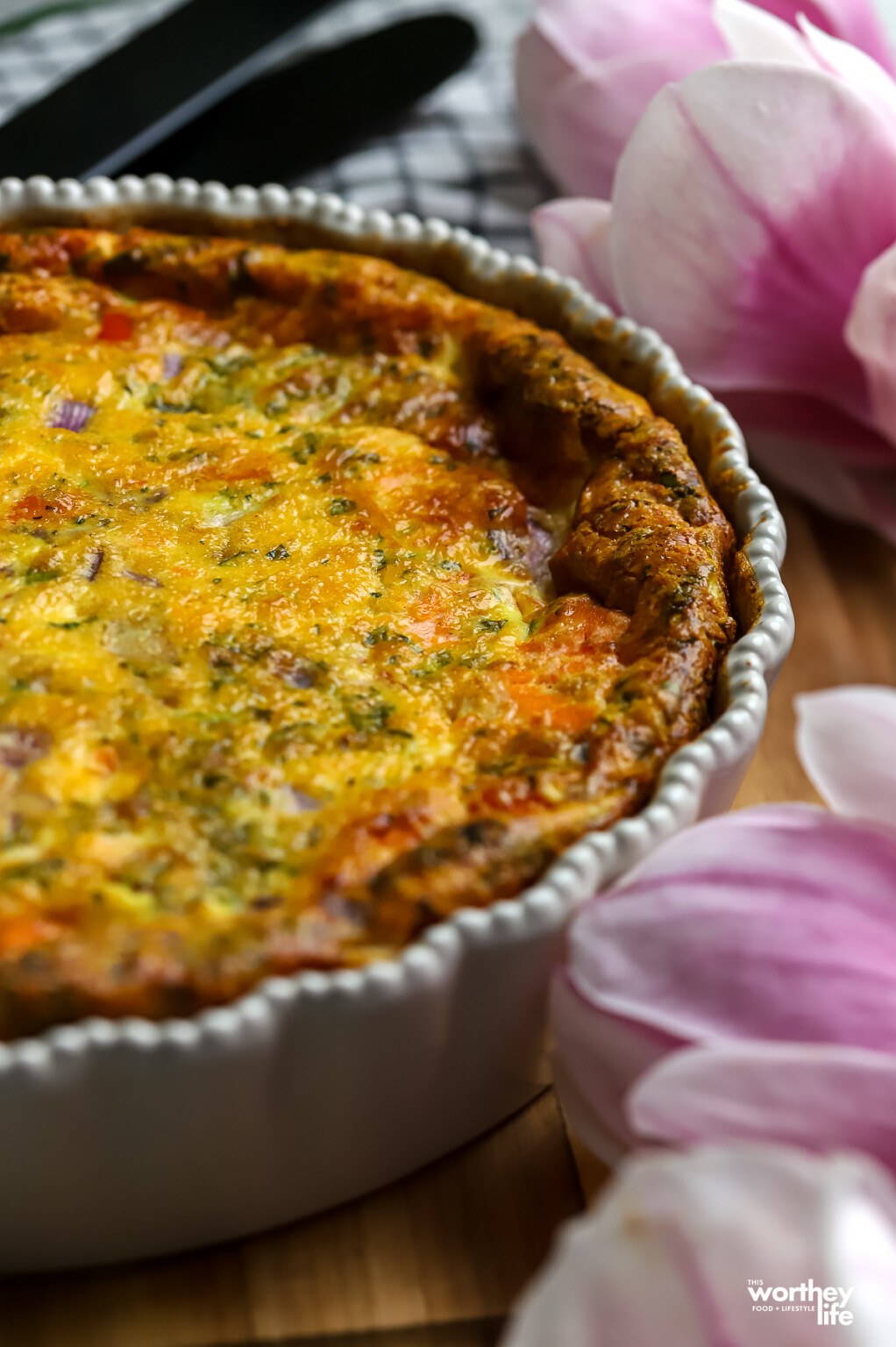 Salmon Quiche Recipe