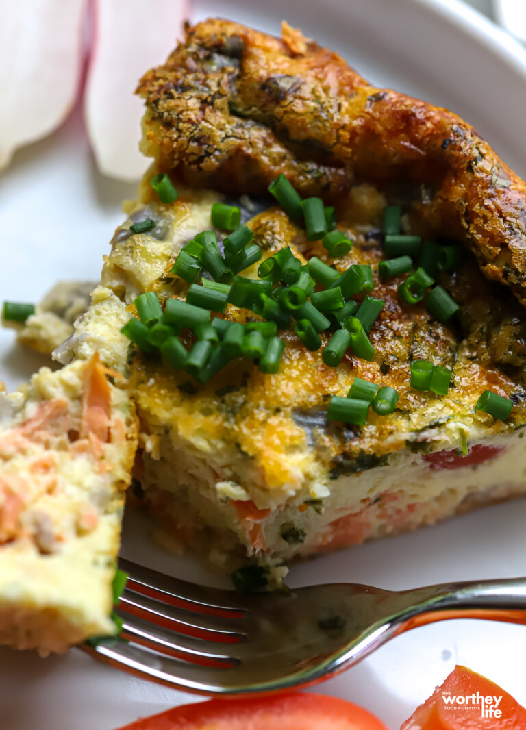 Salmon Quiche Recipe