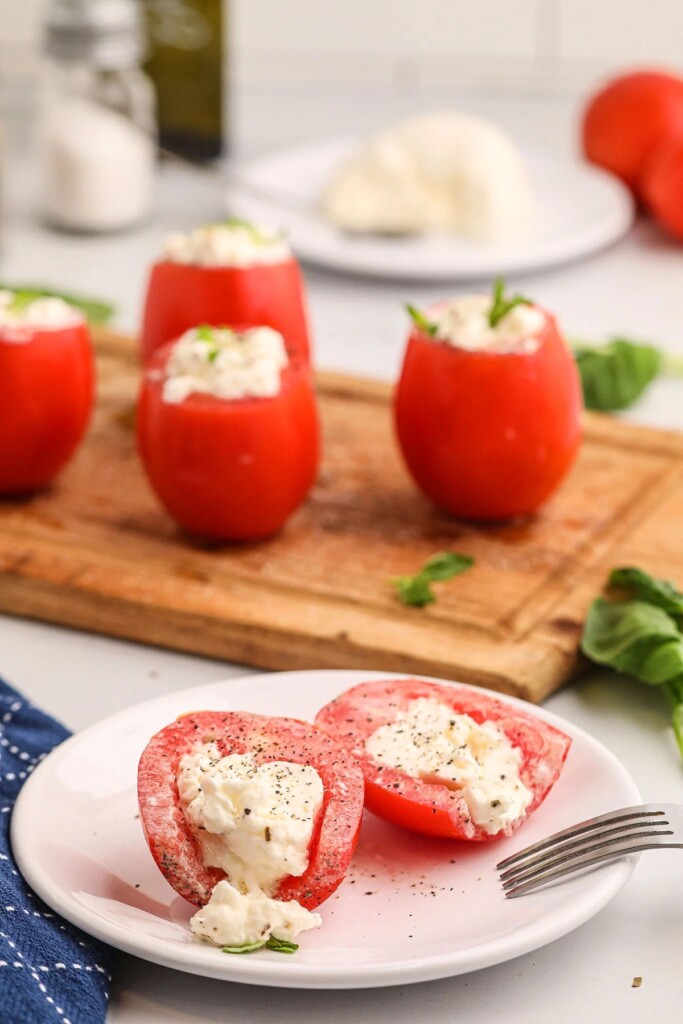 Italian Burrataxcd Stuffed Tomatoes