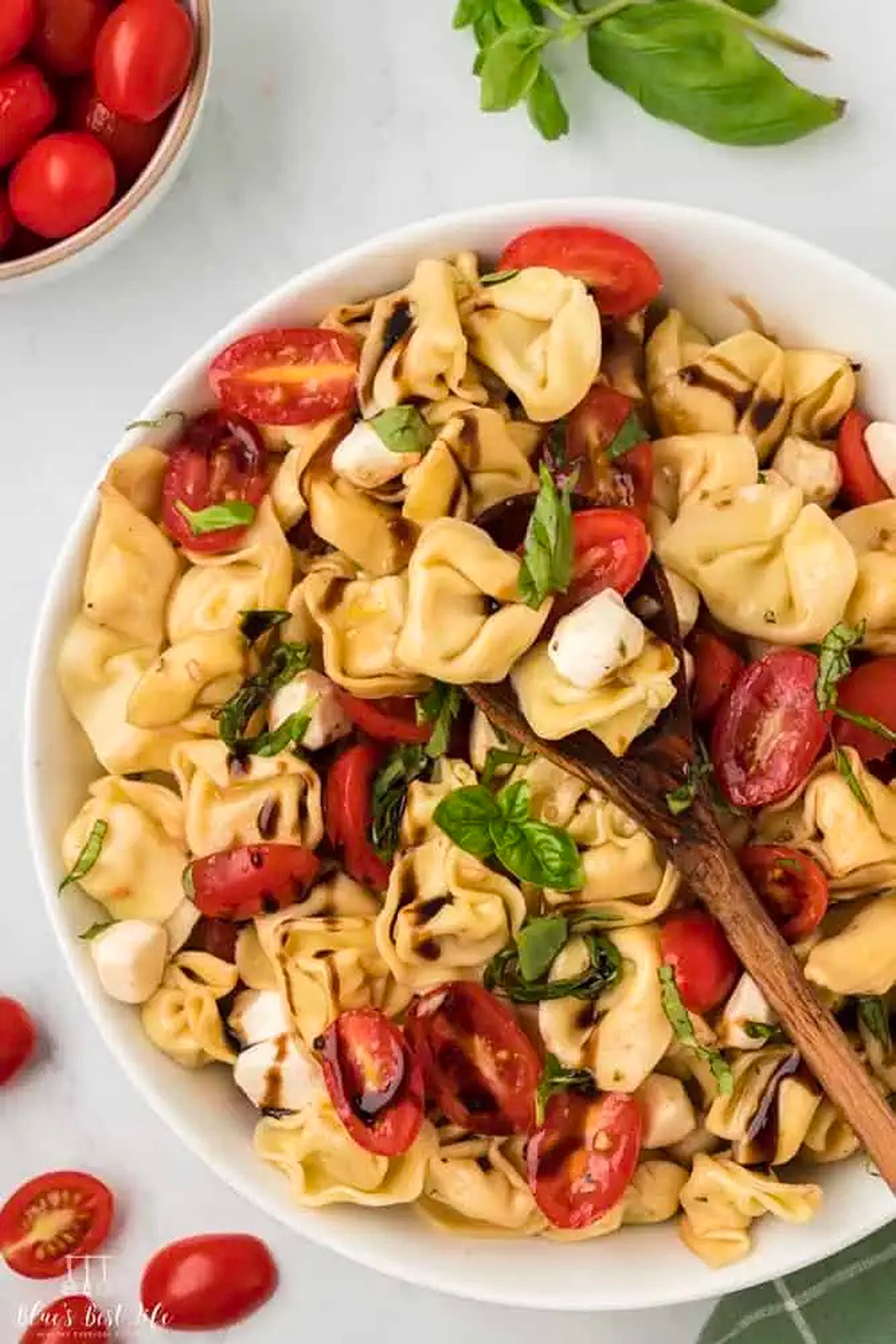 Tortellini Caprese Salad