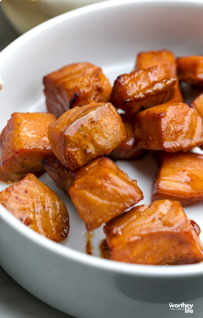 Air Fryer Salmon Bites