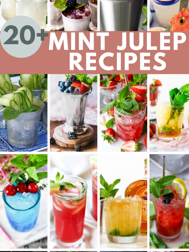 Mint Julep Recipes to Make for the Kentucky Derby!