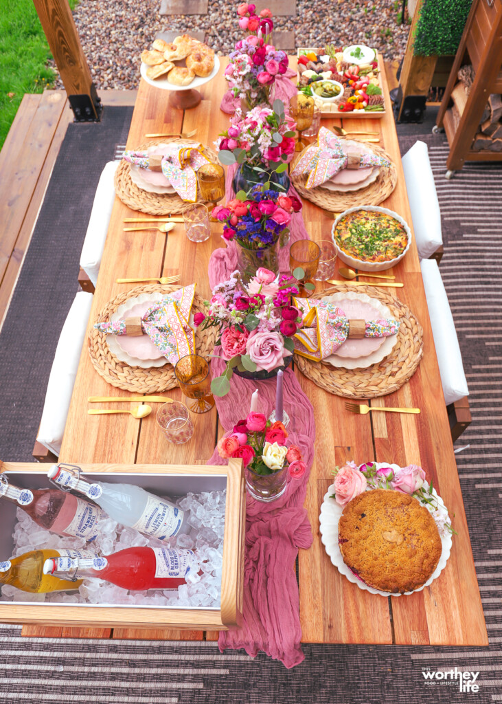 Outdoor Spring Brunch Idea