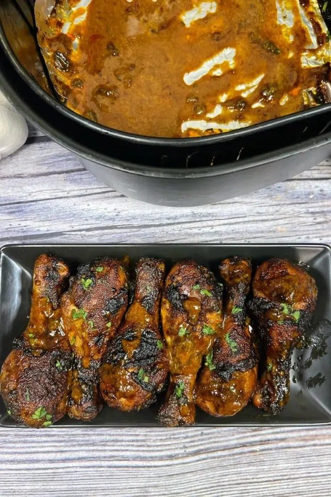 Brown Sugar Air Fryer Drumsticks