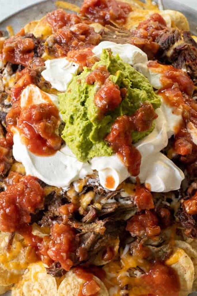 Smoked Pulled Pork Nachos 