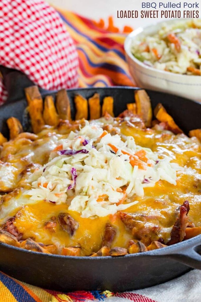 Loaded Sweet Potato Fries 