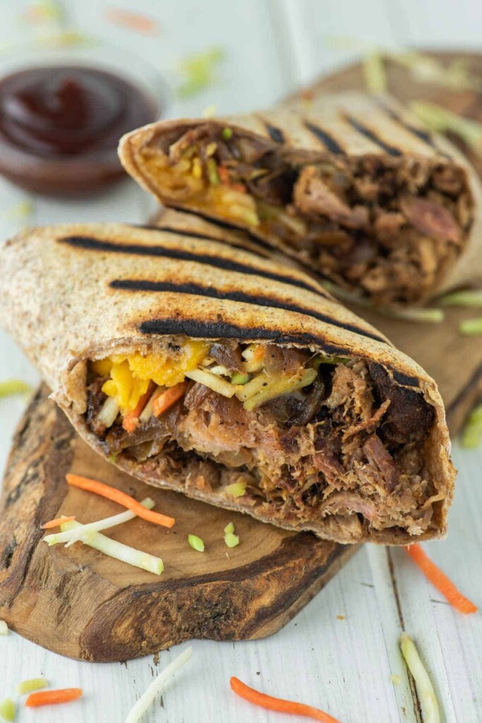 Shredded Pork Wraps