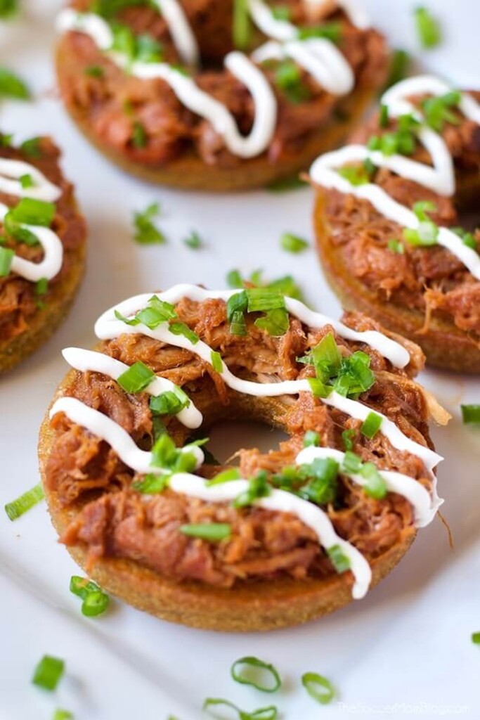 Loaded Sweet Potato Donuts 