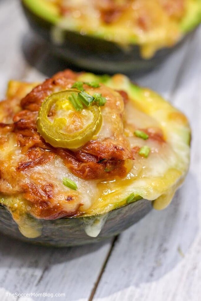 BBQ Stuffed Avocados 