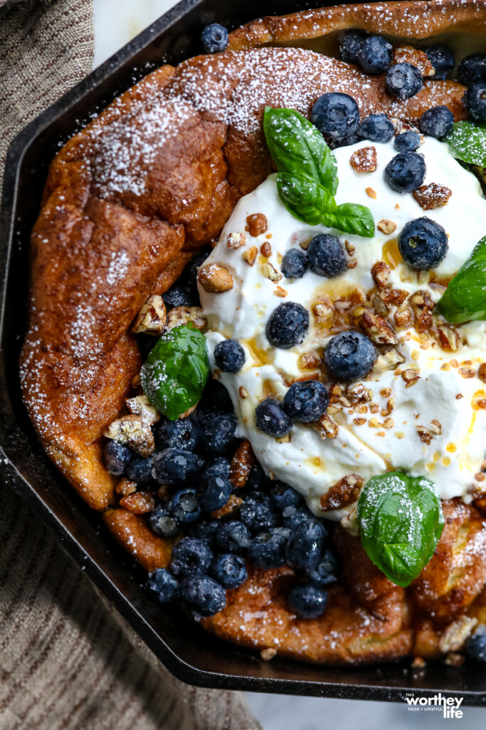 Blueberry Dutch Baby