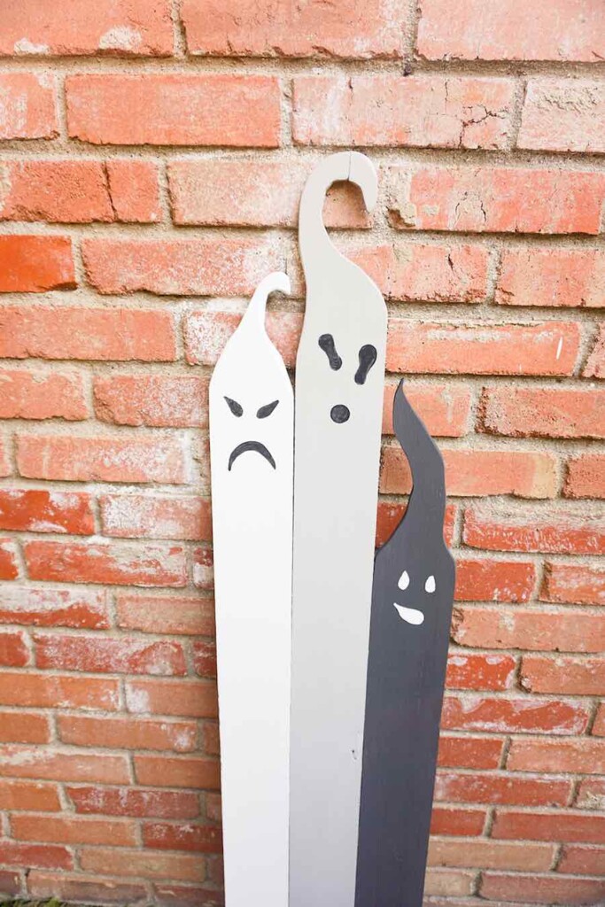 Wooden Ghosts For Outside