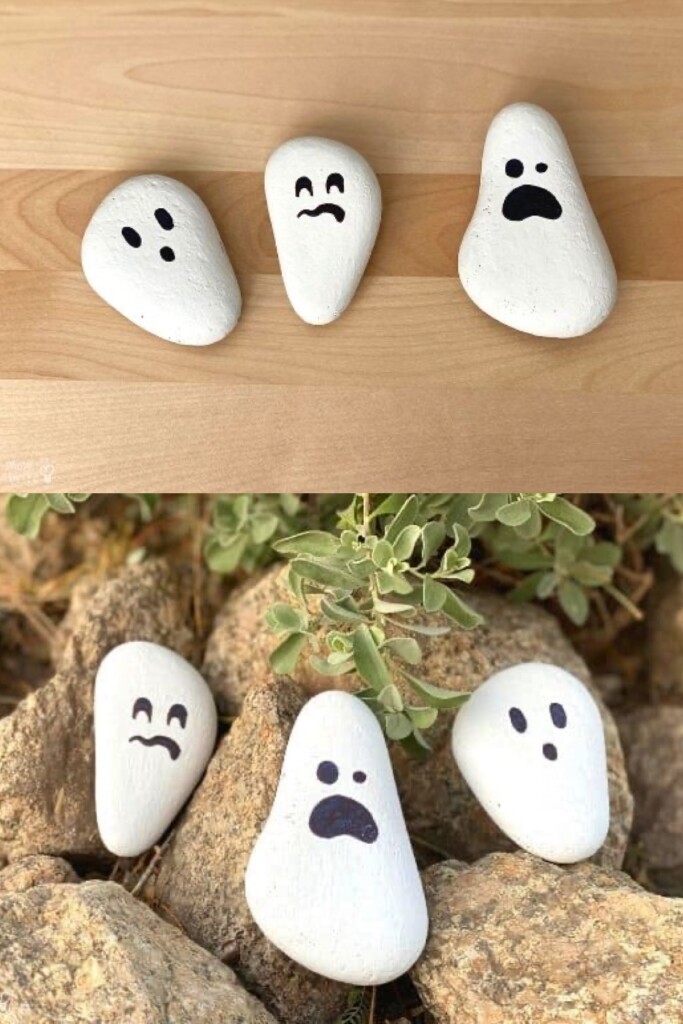 Painted Ghost Rocks 