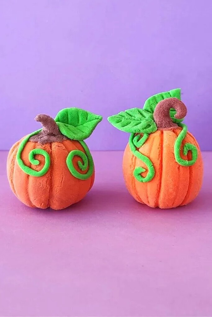 Clay Pumpkins 