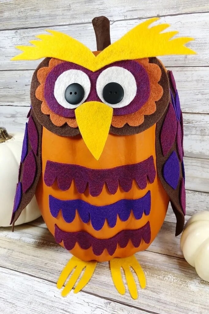 Halloween Owl Pumpkins 