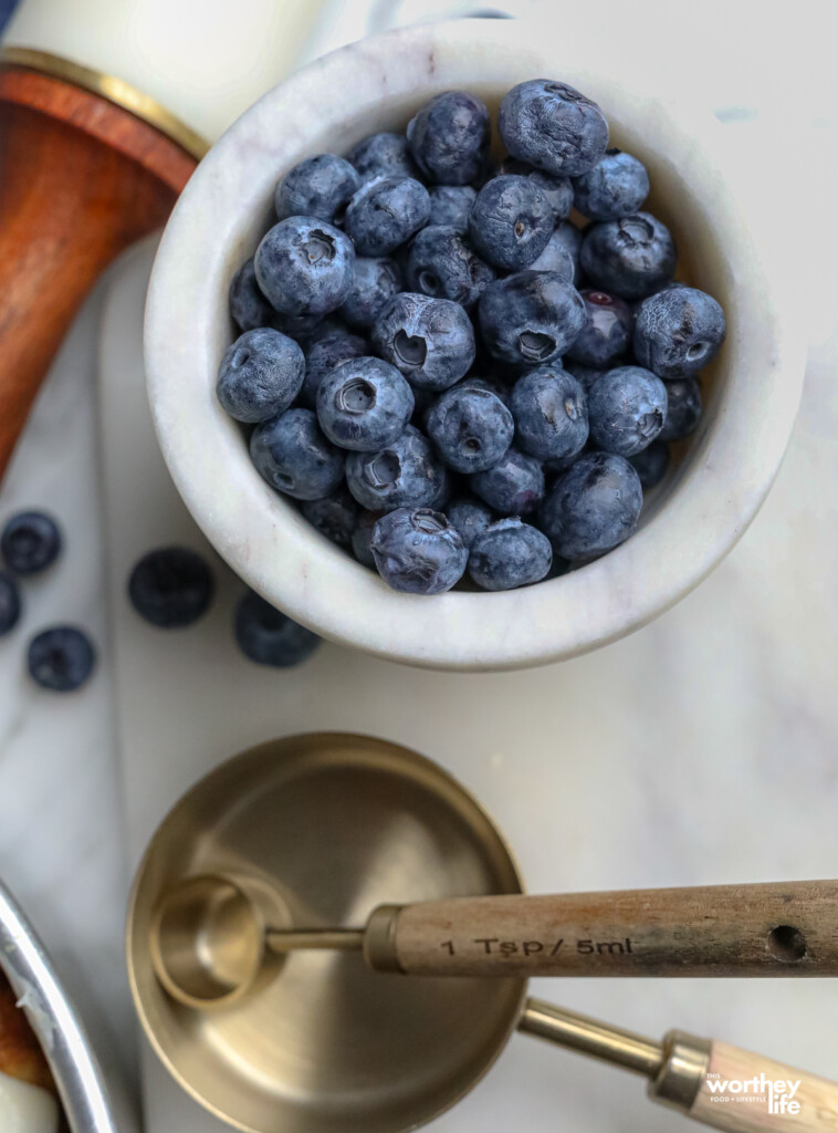 A pint of North Bay Blueberries.