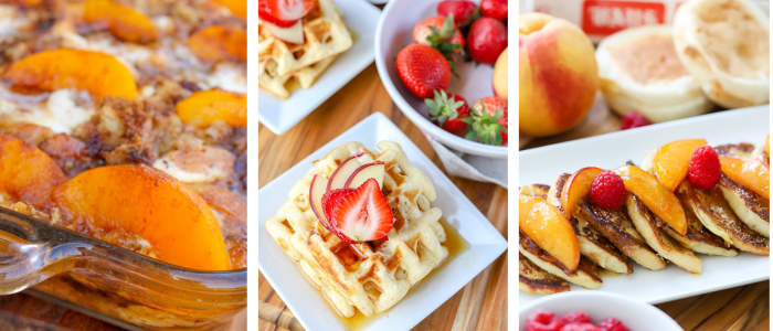 Breakfast recipes using peaches