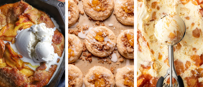 Dessert recipes using fresh peaches